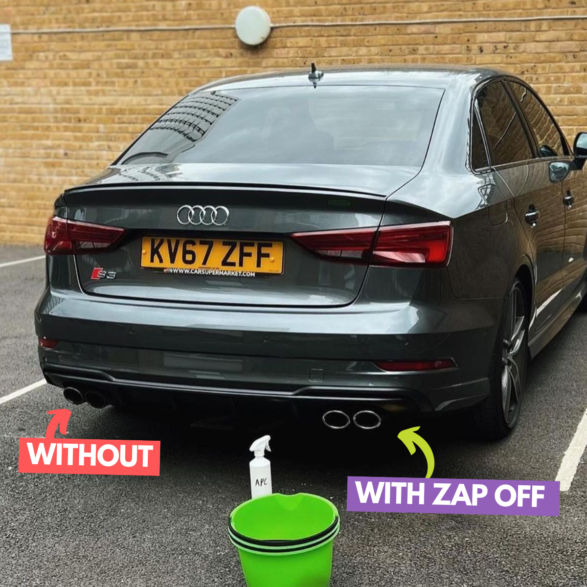 ZAP OFF - DEEP CLEANS ALMOST ANYTHING