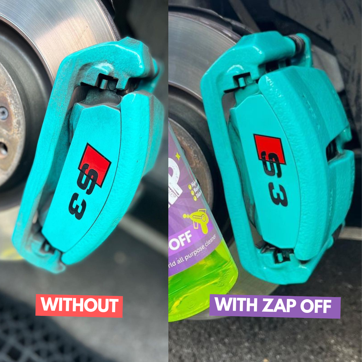 ZAP OFF - DEEP CLEANS ALMOST ANYTHING