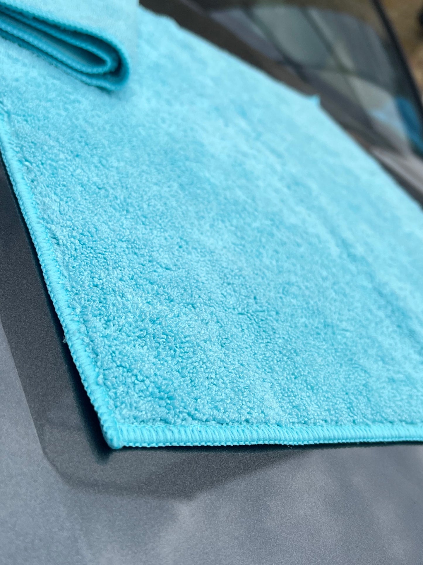 Blue Microfiber Cloths